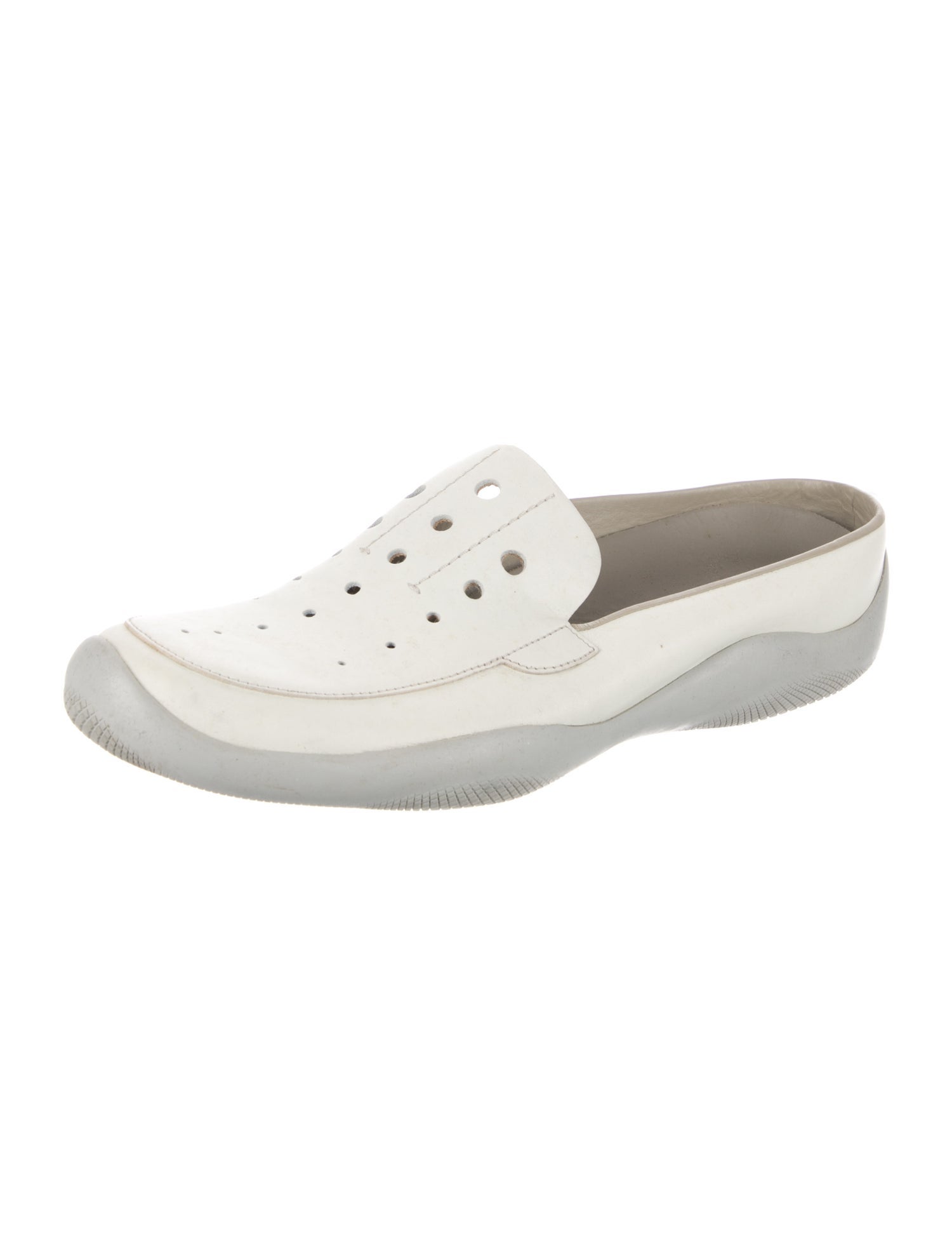 Prada Sport Vintage Leather Mules