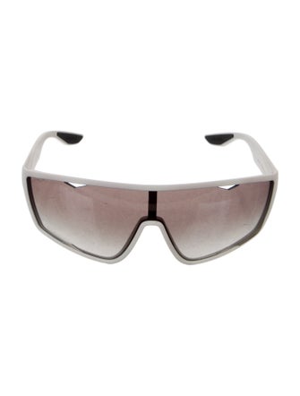 Prada Sport Shield Mirrored Sunglasses