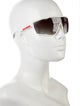 Prada Sport Shield Mirrored Sunglasses
