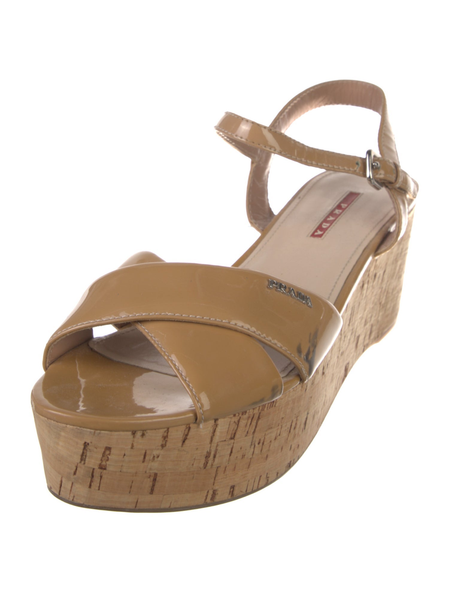 Prada Sport Patent Leather Espadrilles