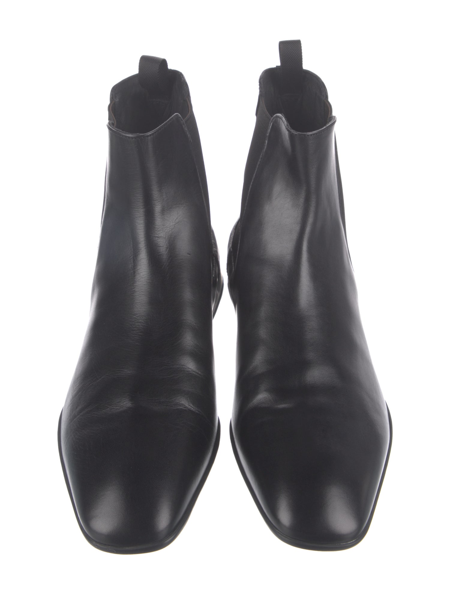 Prada Sport Leather Chelsea Boots