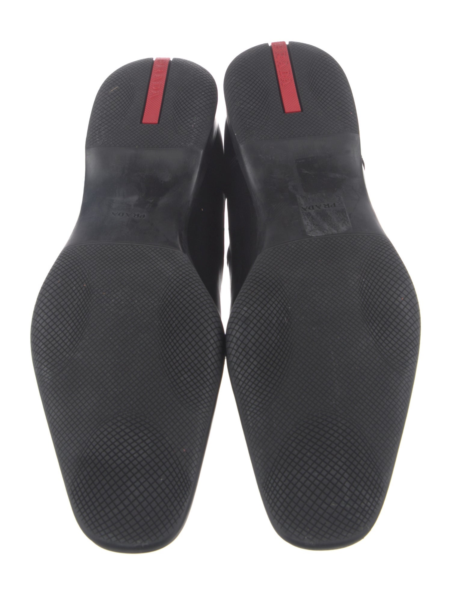 Prada Sport Leather Chelsea Boots