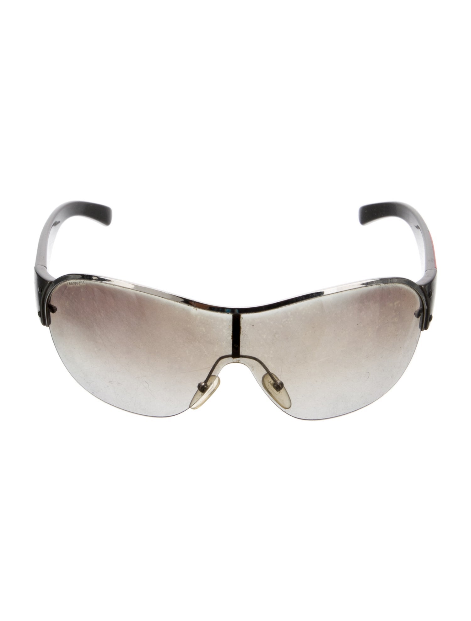 Prada Sport Signature Logo Shield Sunglasses