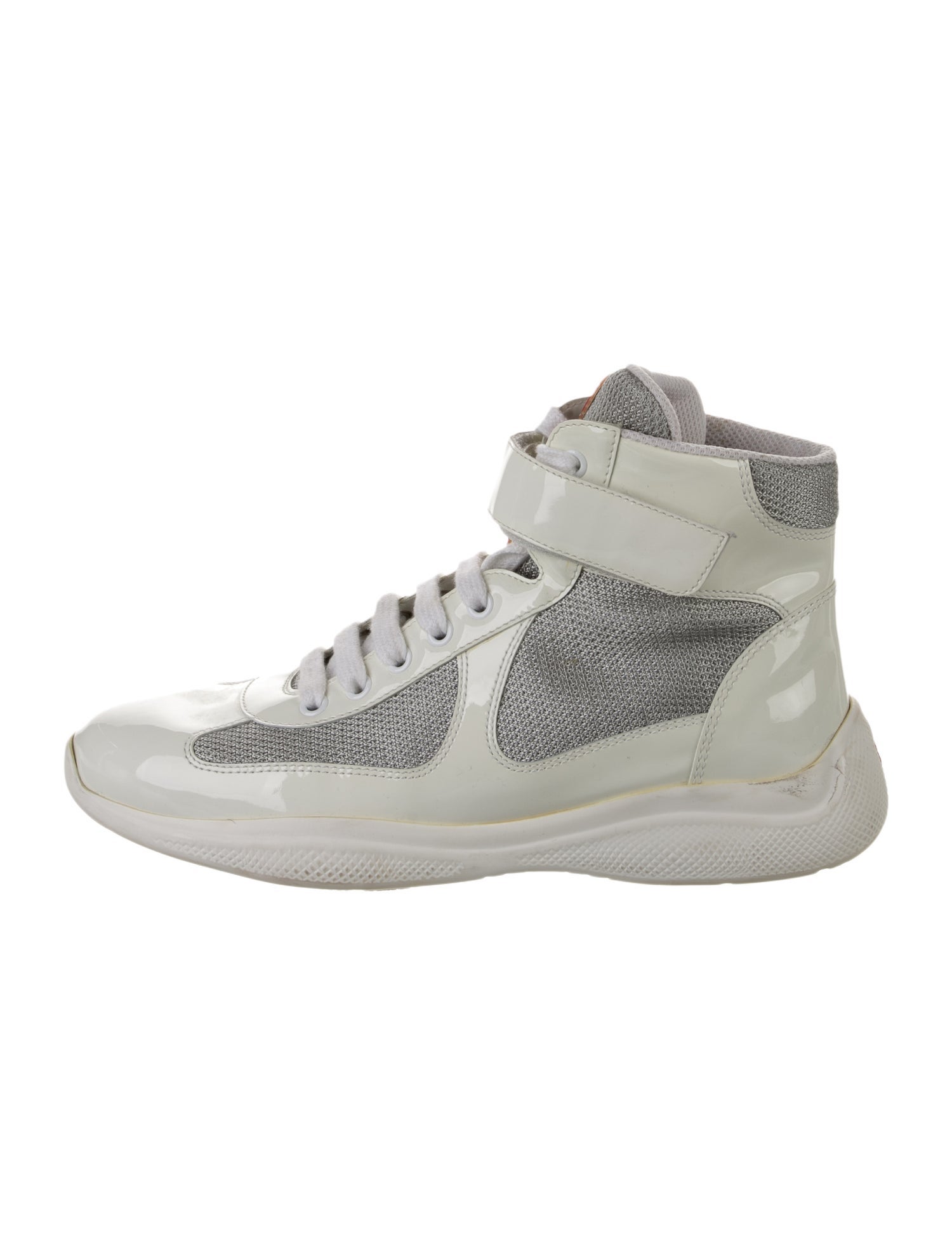 Prada Sport America's Cup Wedge Sneakers