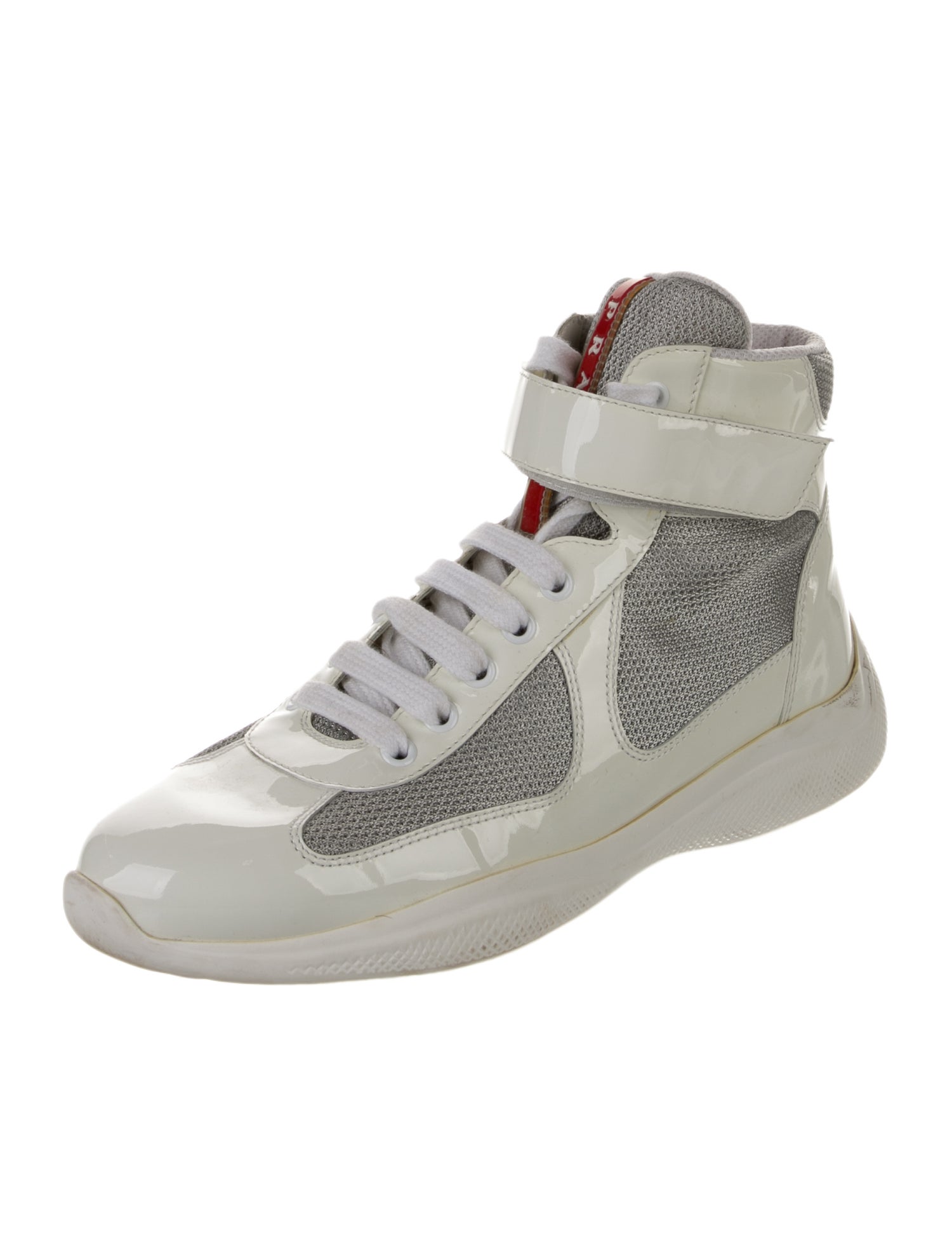 Prada Sport America's Cup Wedge Sneakers