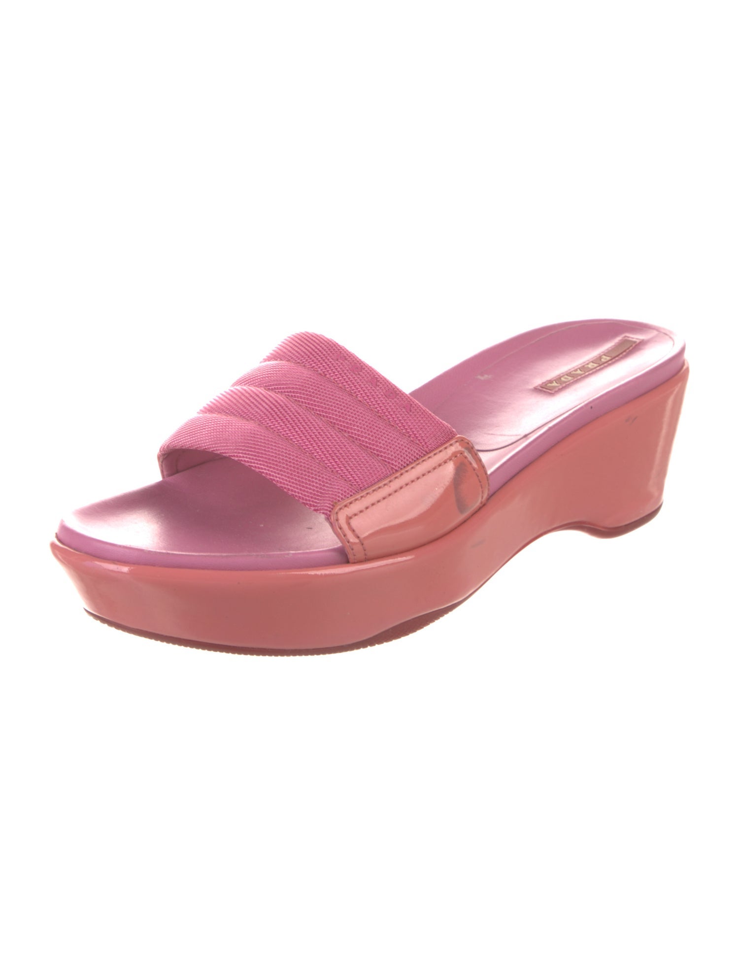 Prada Sport Canvas Slides