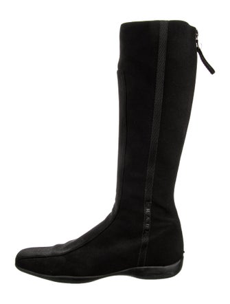 Prada Sport Suede Riding Boots