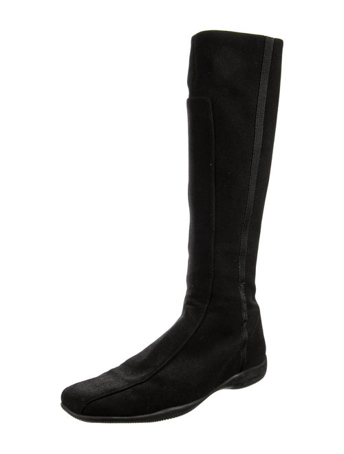 Prada Sport Suede Riding Boots