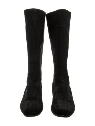 Prada Sport Suede Riding Boots