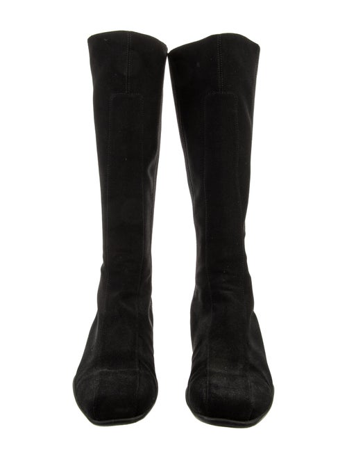 Prada Sport Suede Riding Boots