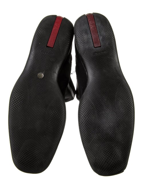 Prada Sport Suede Riding Boots