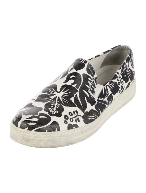 Prada Sport Canvas Printed Espadrilles