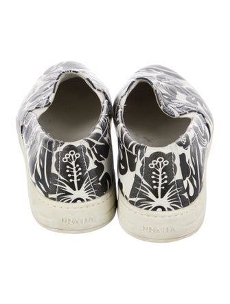 Prada Sport Canvas Printed Espadrilles