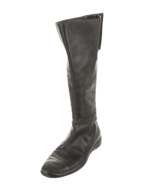 Prada Sport Leather Riding Boots