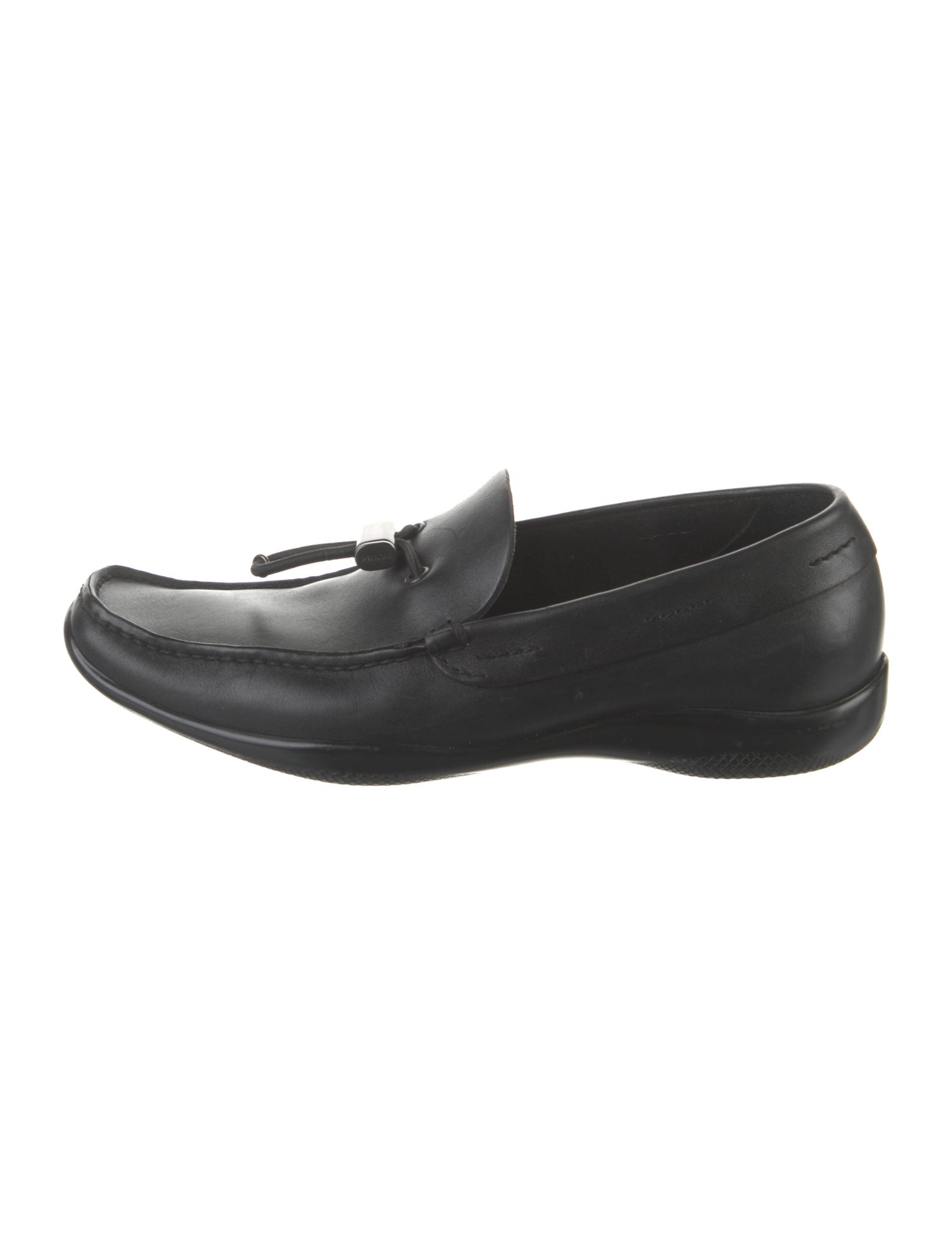 Prada Sport Leather Loafers