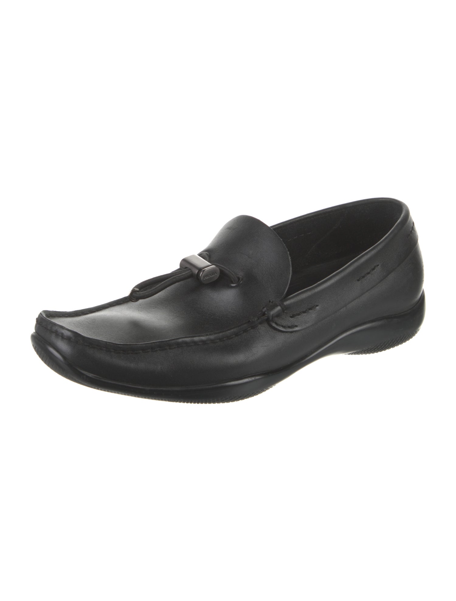 Prada Sport Leather Loafers