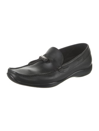 Prada Sport Leather Loafers