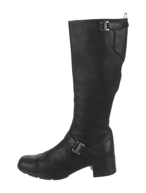 Prada Sport Leather Riding Boots