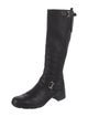 Prada Sport Leather Riding Boots