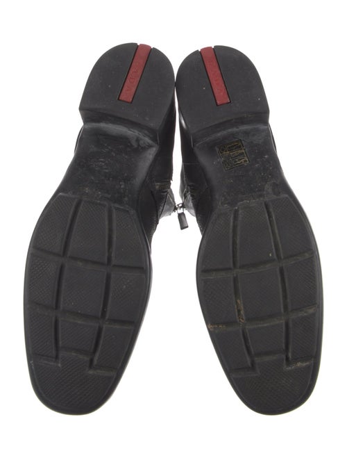 Prada Sport Leather Riding Boots