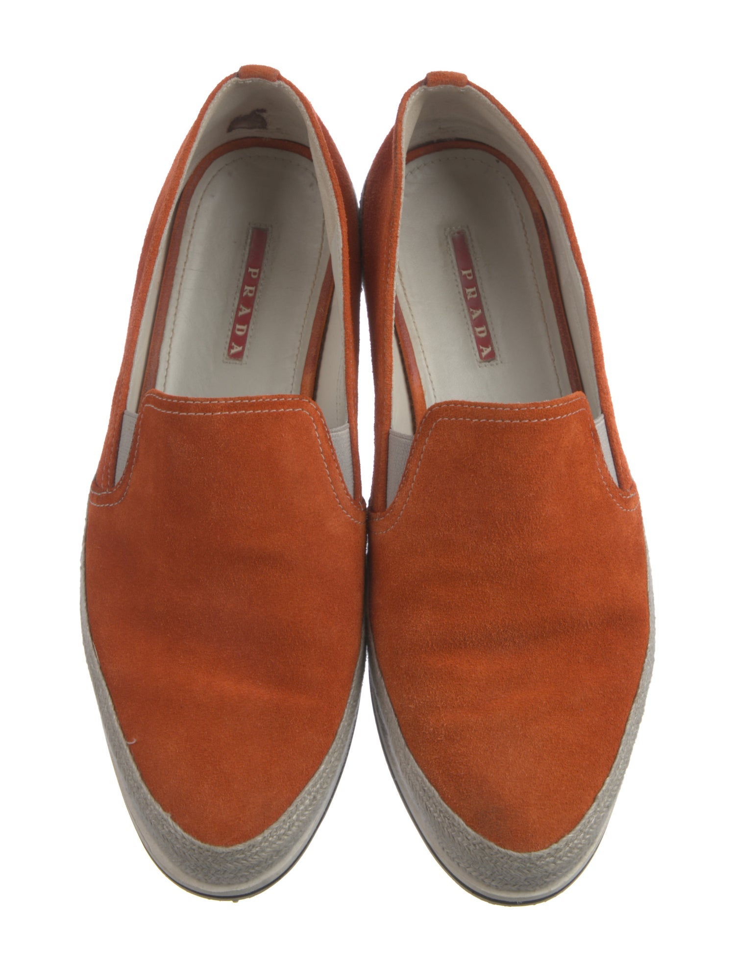 Prada Sport Suede Loafer Sneakers