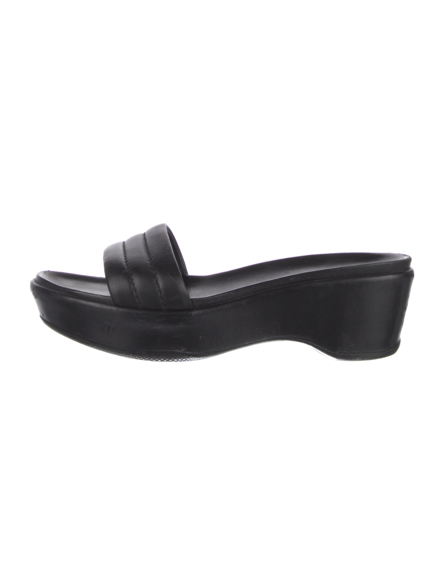 Prada Sport Leather Slides