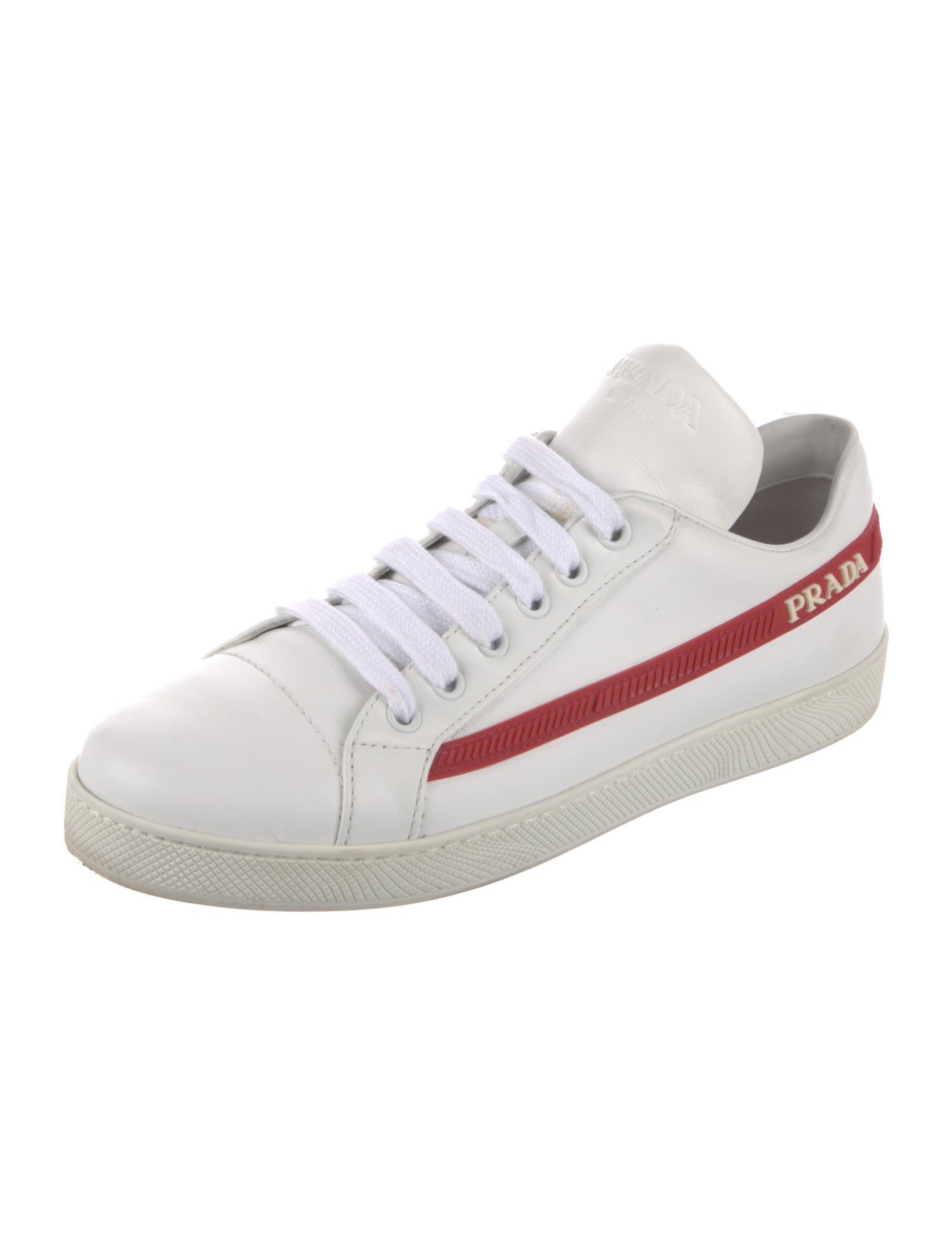 Prada Leather Sneakers
