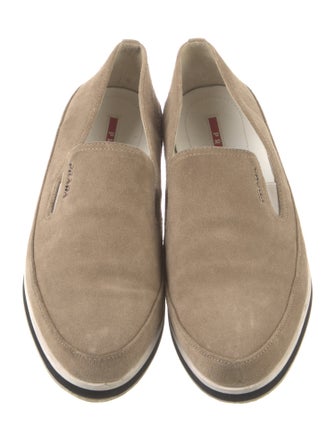 Prada Sport Suede Loafers