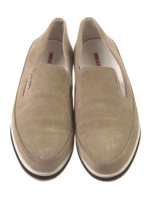 Prada Sport Suede Loafers
