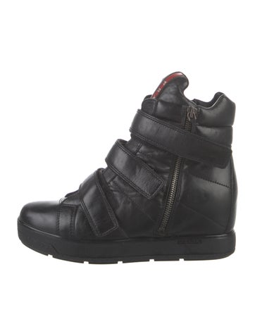 Prada Sport Boots 2013 Wedge Sneakers Combat IT 39 | 9