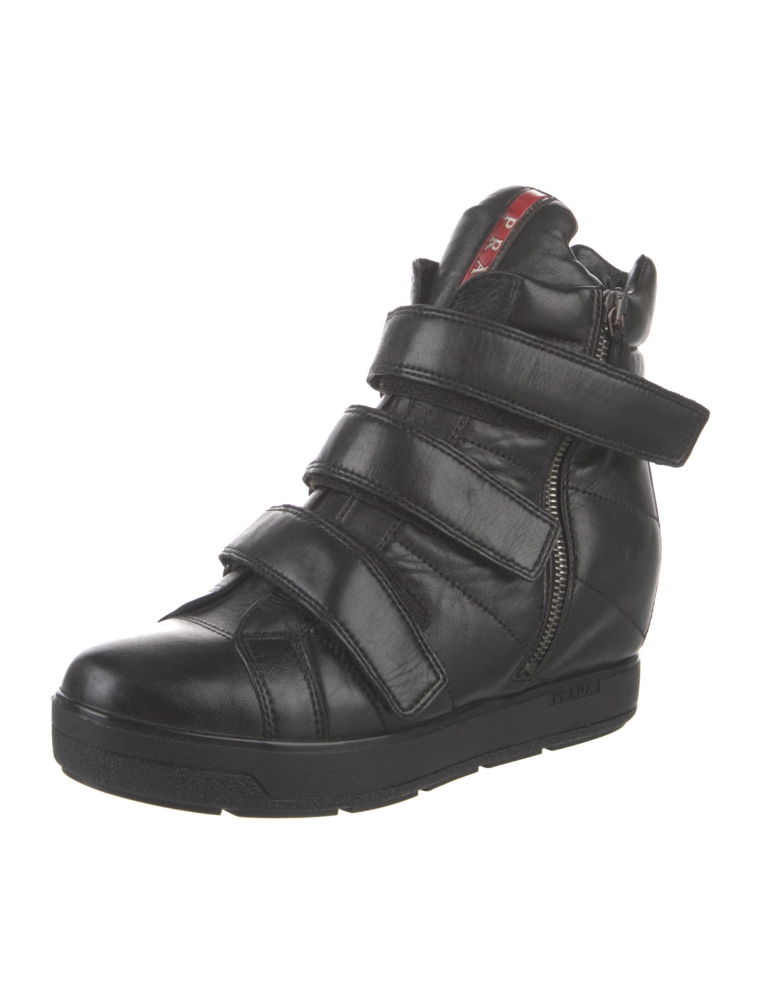 Prada Sport 2013 Wedge Sneakers Combat Boots