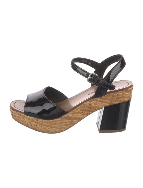 Prada Sport Patent Leather Espadrilles