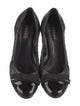 Prada Sport Leather Bow Accents Pumps