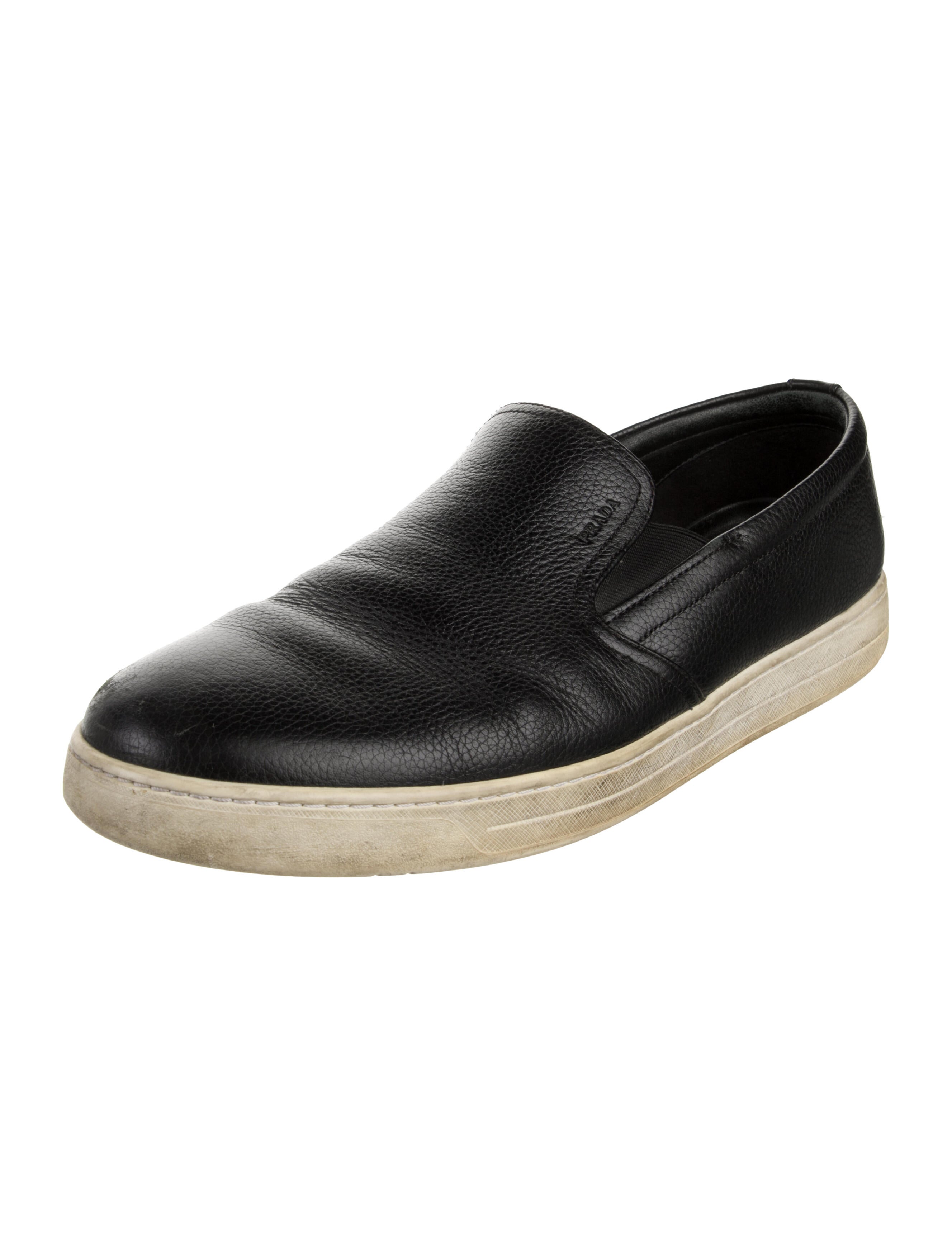 Prada Sport Leather Loafer Sneakers