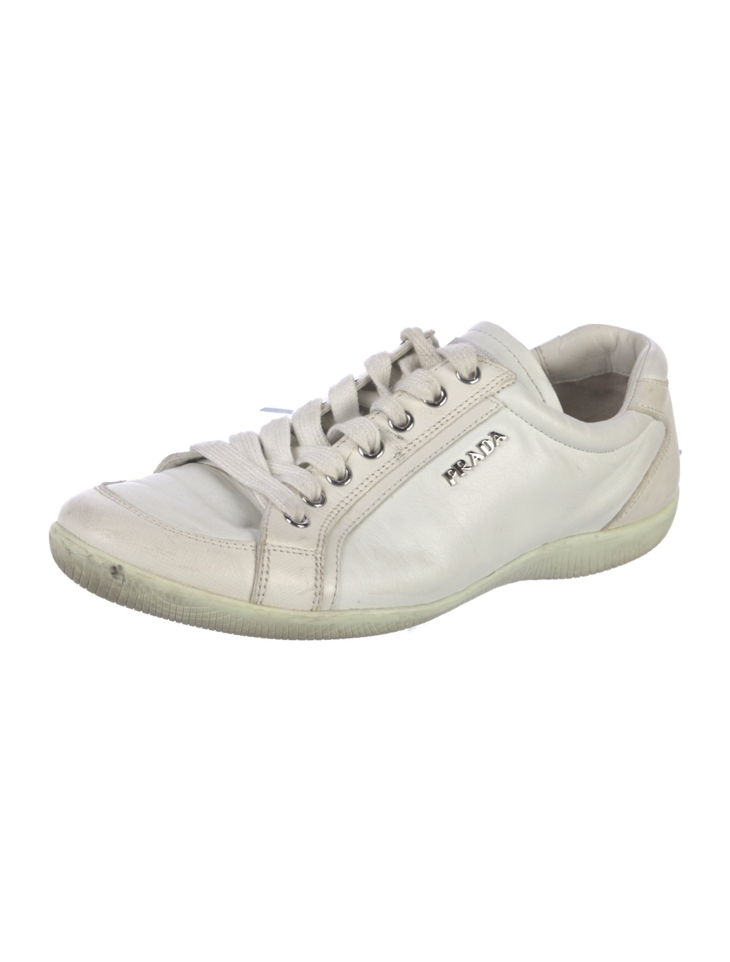 Prada Sport Leather Sneakers