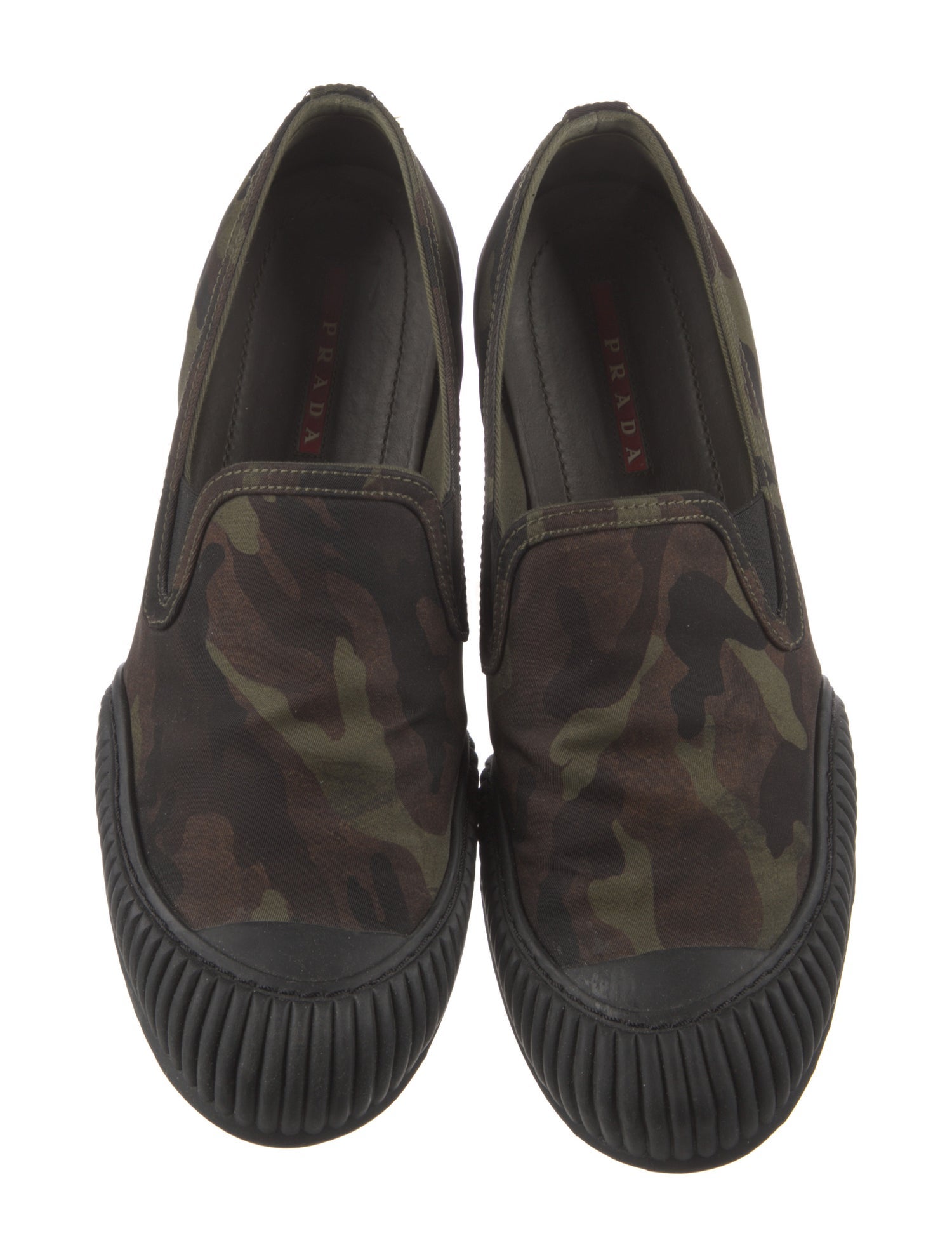 Prada Sport Nylon Camouflage Print Sneakers