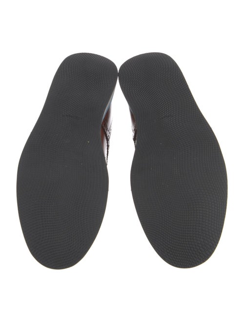 Prada Sport Leather Lasercut Accents Brogues