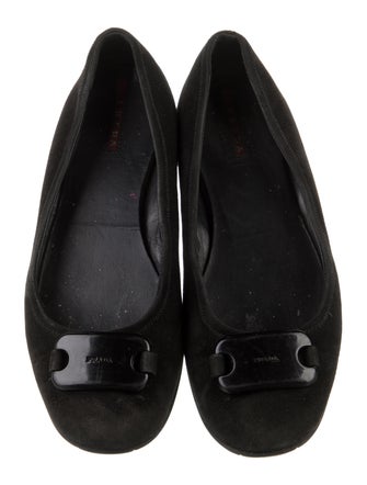 Prada Sport Suede Flats