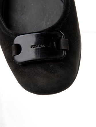 Prada Sport Suede Flats