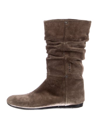 Prada Sport Suede Boots