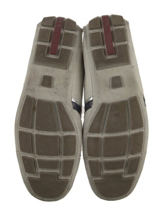 Prada Sport Leather Printed Sneakers