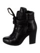 Prada Sport Leather Lace-Up Boots