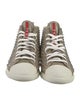 Prada Sport Glitter Studded Accents Sneakers