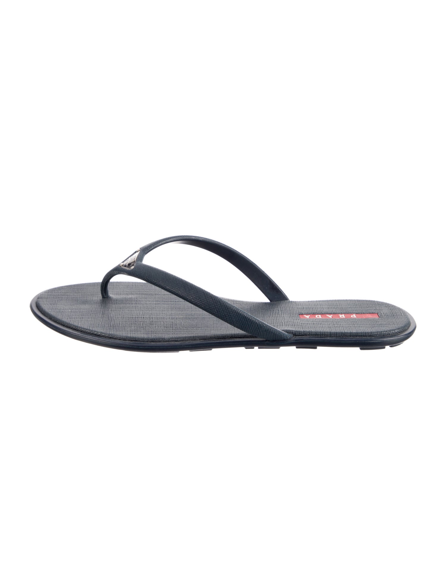 Prada Sport Rubber Flip Flops
