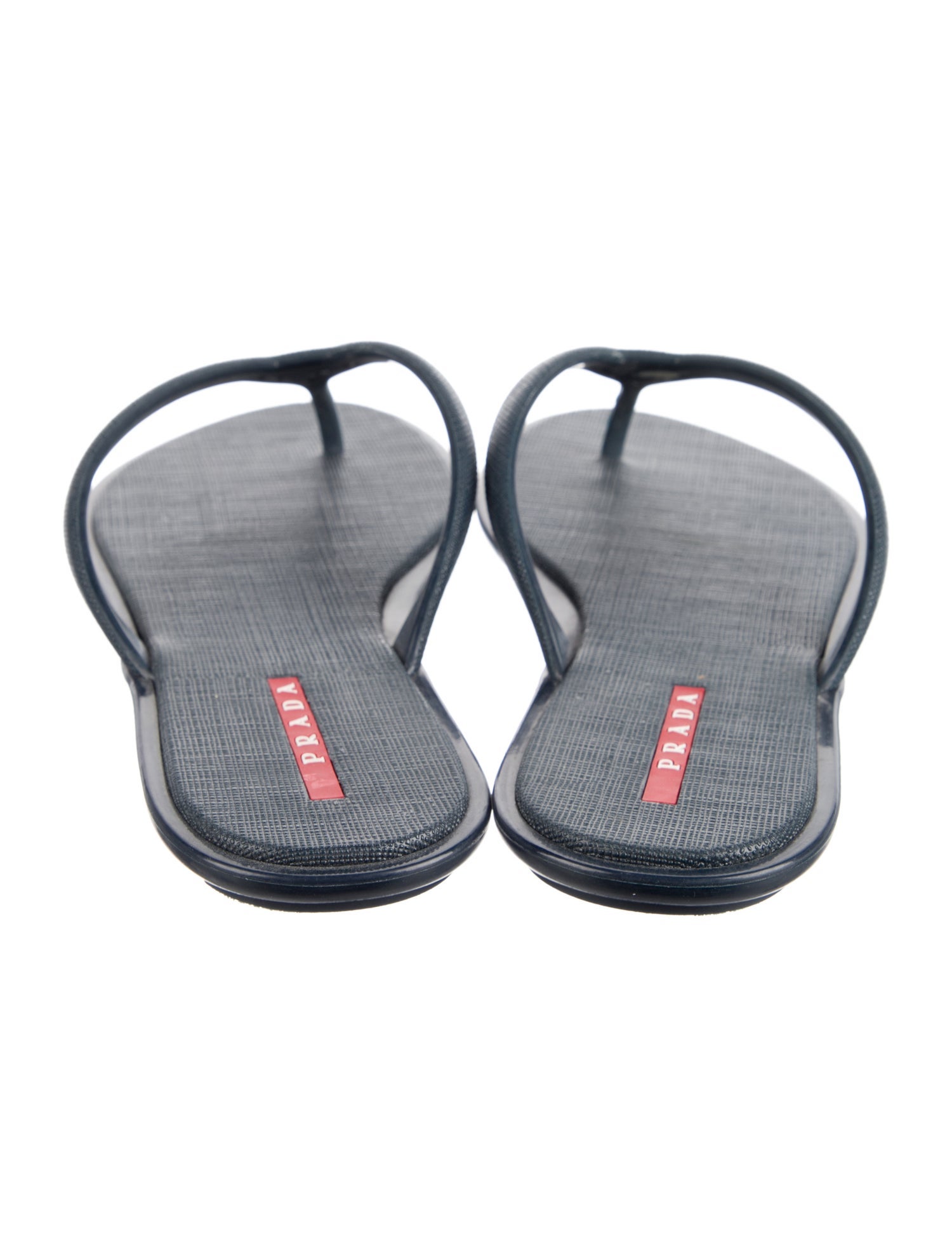 Prada Sport Rubber Flip Flops