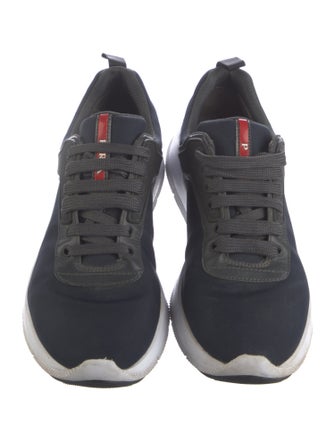 Prada Sport Nylon Athletic Sneakers