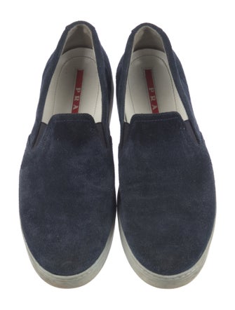 Prada Sport Suede Loafers