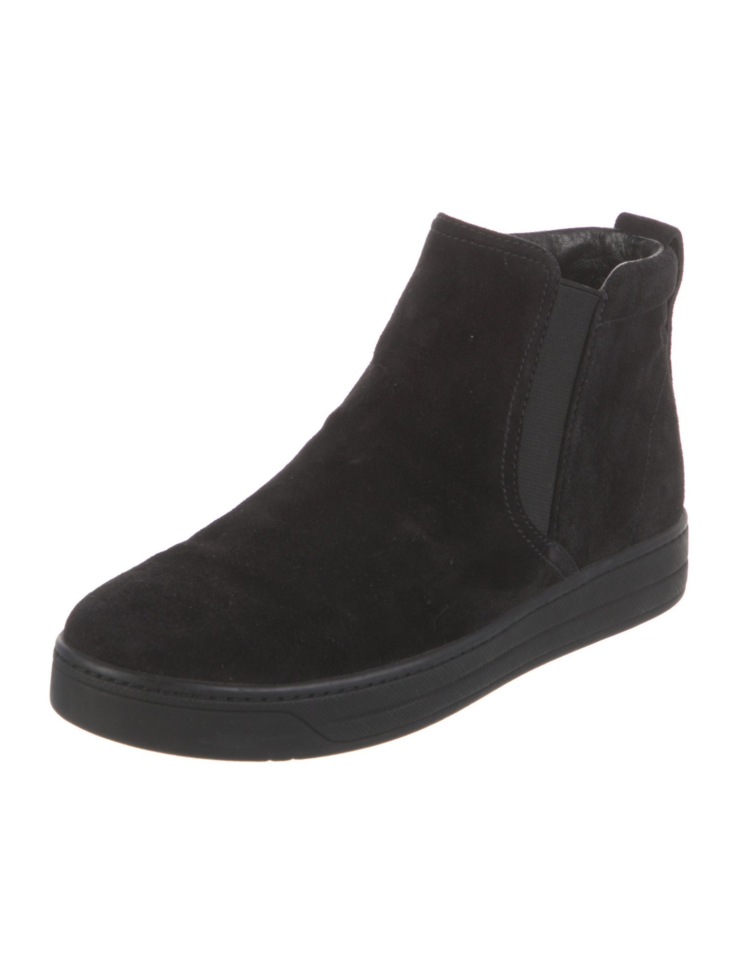 Prada Sport Suede Chelsea Boots