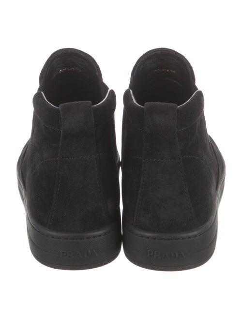Prada Sport Suede Chelsea Boots