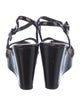 Prada Sport Patent Leather Slingback Sandals
